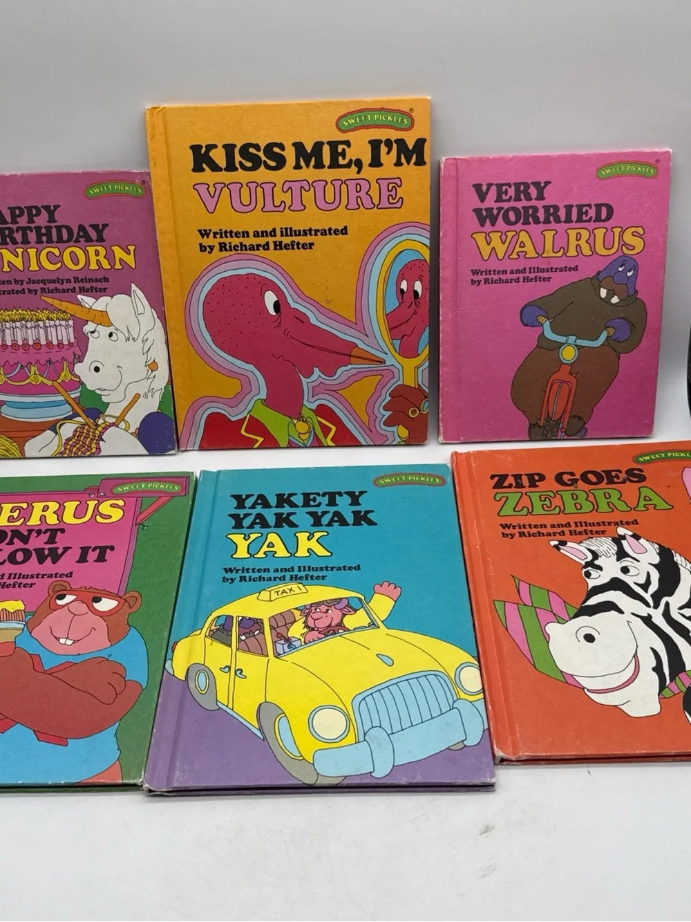Lot Of 26 Vintage 80s Sweet Pickles Books Excellent Condition Mix Big Small A-Z